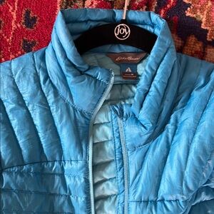 Eddie Bauer Blue Puffer Jacket